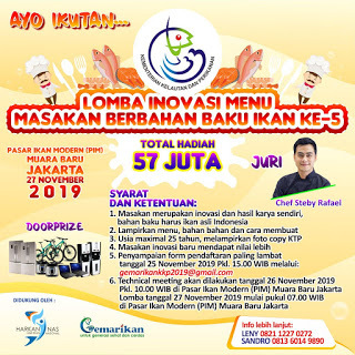 Lomba Inovasi Menu Kementerian KKP 2019 ift.tt/2O9PJBF #FestivalFair #Event #Infolomba #Lomba #Info #Kompetisi #Sayembara