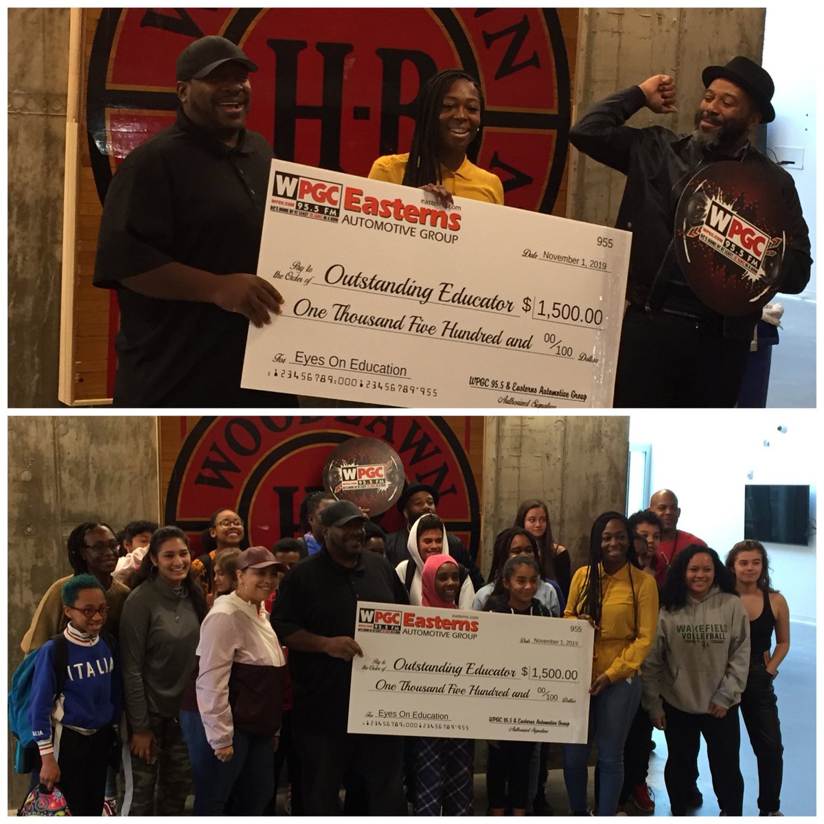 A big #lovehb congratulations to our <a href="/Nekya_HB/">Nekya of Wakanda</a> for being selected as a <a href="/WPGC/">WPGC 95.5</a> #outstandingeducator