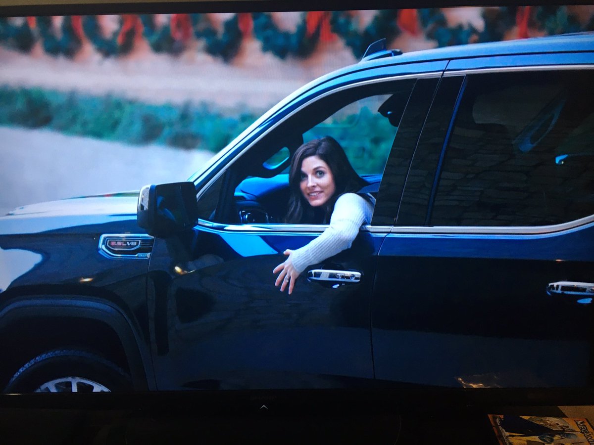 Burgan's tweet image. It’s not even Thanksgiving and I’m already ready to throw my remote through the TV at the GMC “I love it, I love it” Christmas commercial..