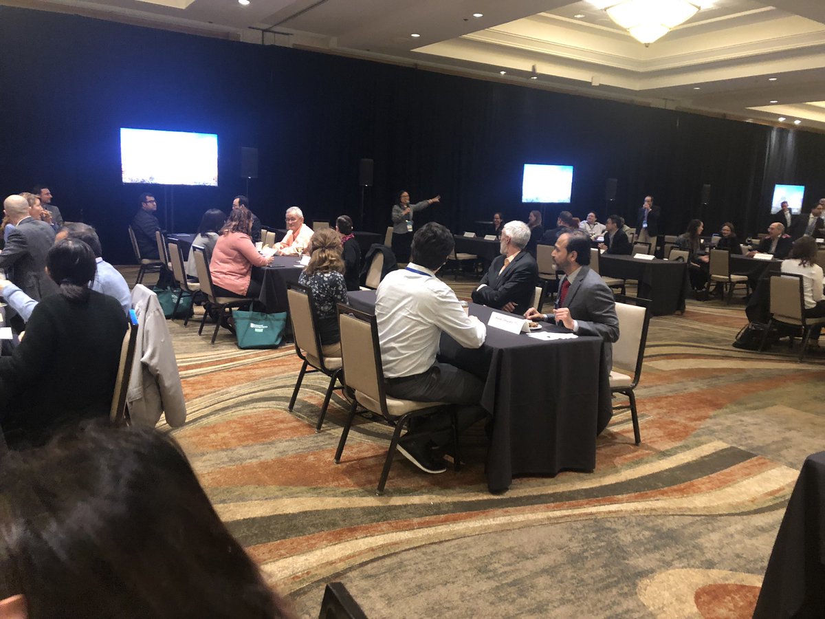 Young investigator initiatives continue to be supported by <a href="/NeuroOnc/">SNO</a> at the #SNO2019 Speed Networkong event going on now!