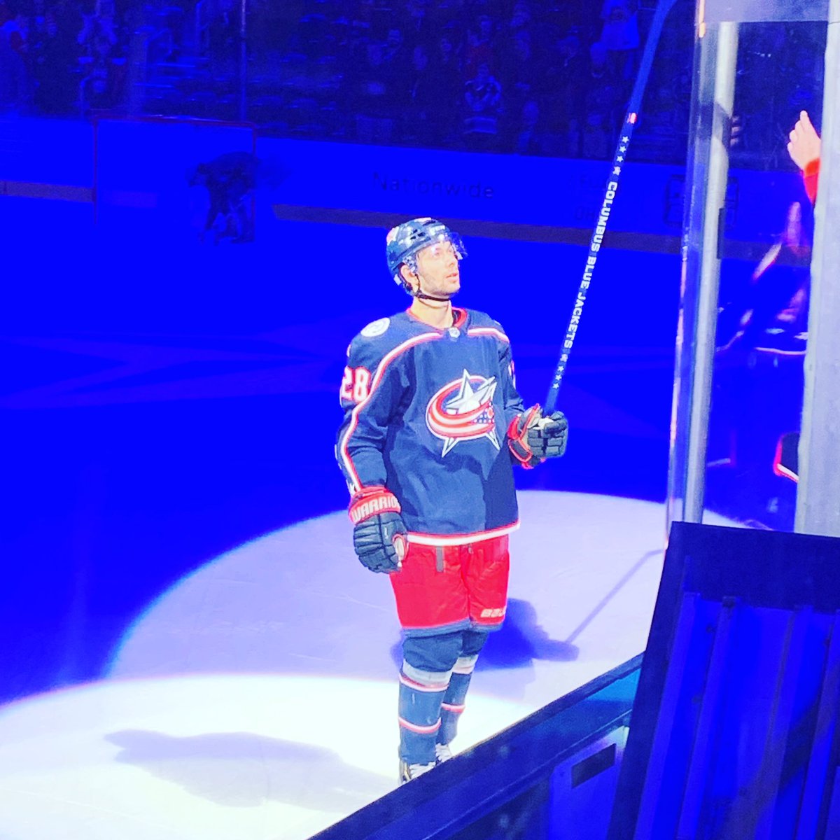 captain_jacket's tweet photo. Hell yeah!! 3 in a row!! First Star @oliverbjorkstrand !! Let’s keep it going Jackets!!!! #cbj #columbusbluejackets #bluejackets #5thline #ohioagainsttheworld #nhl #nationwidearena #columbusornowhere #captainbluejacket @BlueJacketsNHL @NHLdotcom @NationwideArena https://t.co/TJnf78PhpO