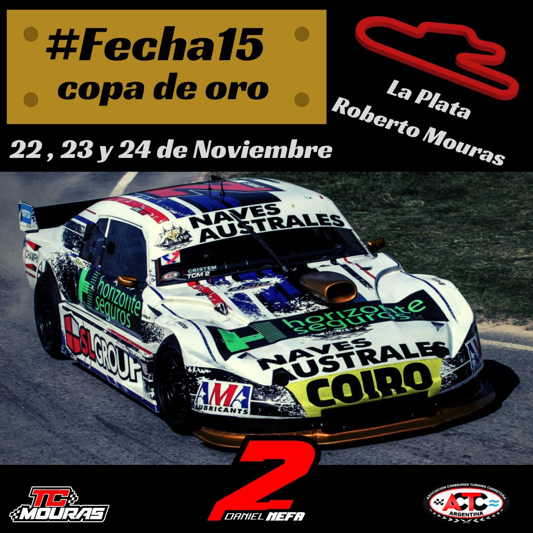 🏁🏁🏁Este finde ponemos todo !!! 🏁🏁🏁 #fecha15
<a href="/Dole_Racing/">Coiro Dole Racing</a> <a href="/horizonteseg/">Horizonte Seguros</a> #slgroup #navesaustrales