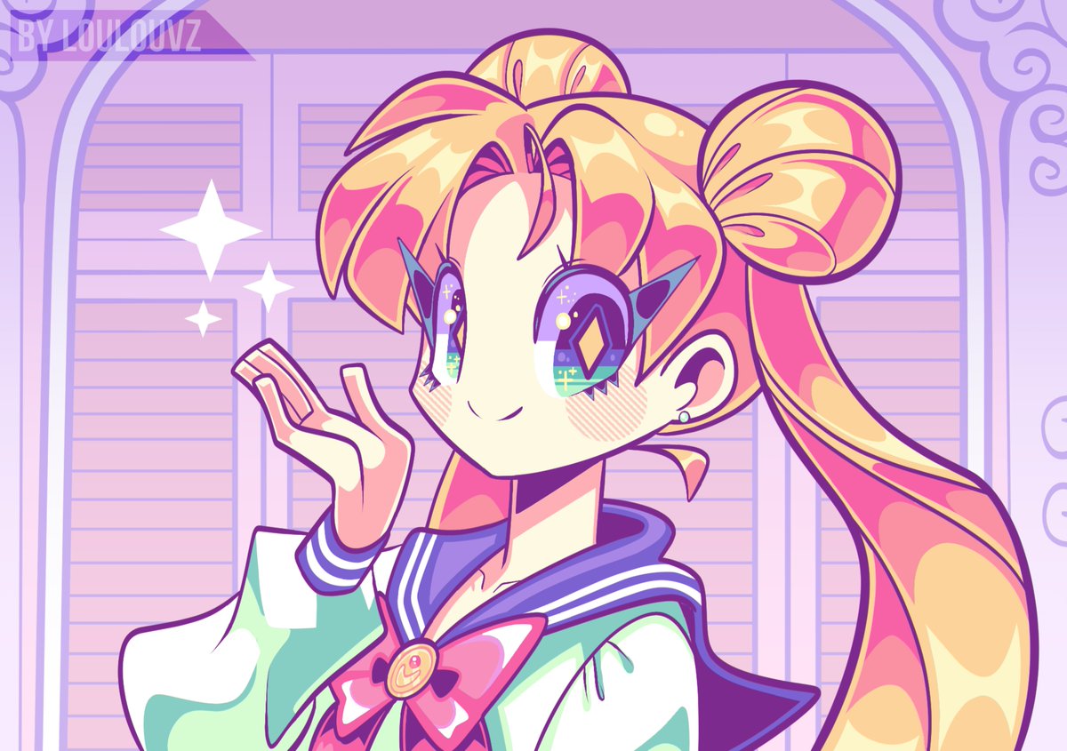 Spaicy_Project's tweet image. I made a redraw of a Sailor Moon frame on my art style
I hope you like it! 😊❤️