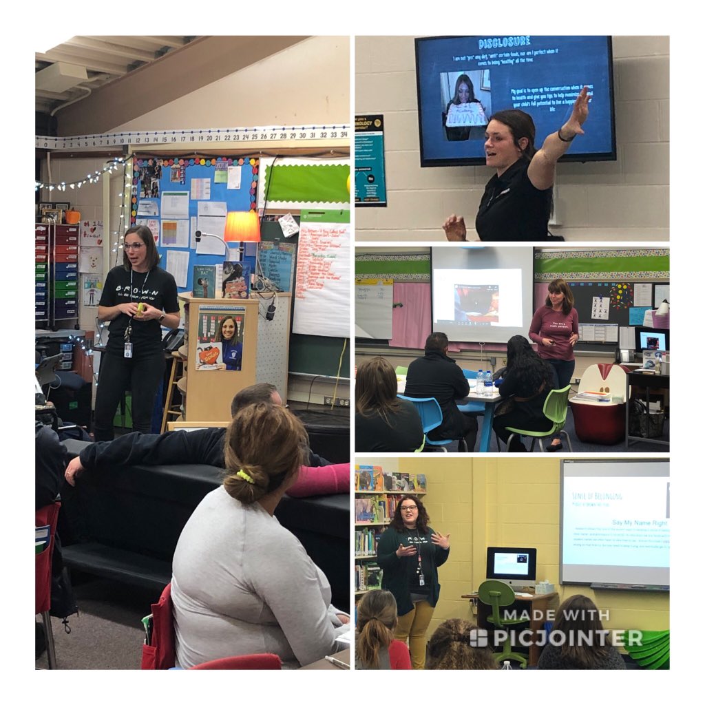 “FALL into Learning” was a blast! Family dinner from <a href="/Romeospizza/">Romeo's Pizza</a>, bounces houses, and sessions led by our very own <a href="/BRN_Elementary/">Brown Elementary</a> teachers! SEL, R-Factor, literacy, math,and healthy food choices!  We kicked off our evening with <a href="/SharonEsswein/">Sharon Esswein</a> sharing her literacy expertise!