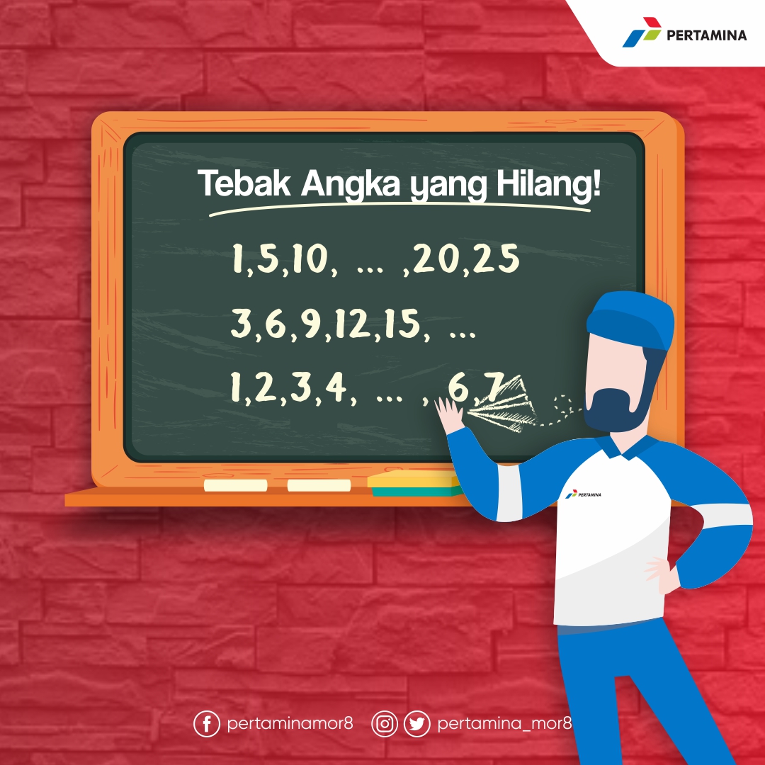 Pertamina Mor Viii On Twitter Yuk Tebak Angka Berapa Yang Hilang