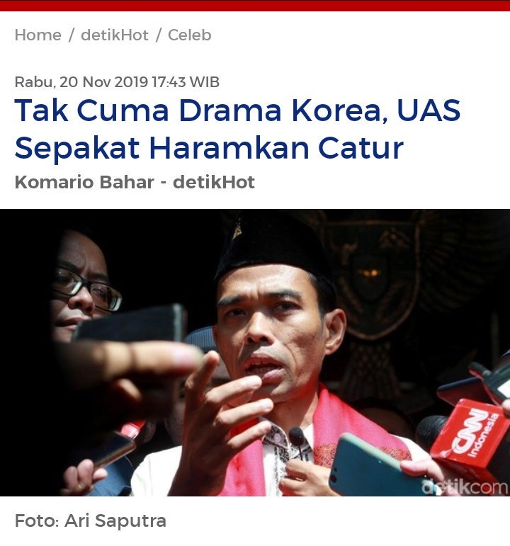 Muhun pak catur teh haram, cobian leugleug. #AEP