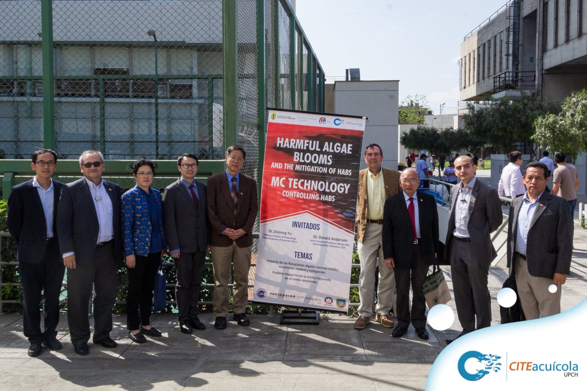 Citeacuiupch's tweet image. ✅El CITEacuícola UPCH y el CDCPC organizaron la charla informativa “HARMFUL ALGAE BLOOMS AND THE MITIGATION OF HABS”
ℹ️Lee la nota aquí: bit.ly/334sixS
#CITEacuícolaUPCH #UPCH #CDCPC #PRODUCE #charla #HABs #HarmfulAlgaeBlooms #FAN