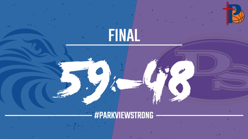 PBSAthletics's tweet photo. RETWEET THE 🇼 ‼️

Parkview 🏀 downs Denham Springs 59-48. 💪

UP NEXT...the Eagles 🦅continue their road swing at Catholic Pointe Coupee on Monday at 4 pm.

#ParkviewProud ✝️ #ParkviewStrong https://t.co/4TUm6LCGbv