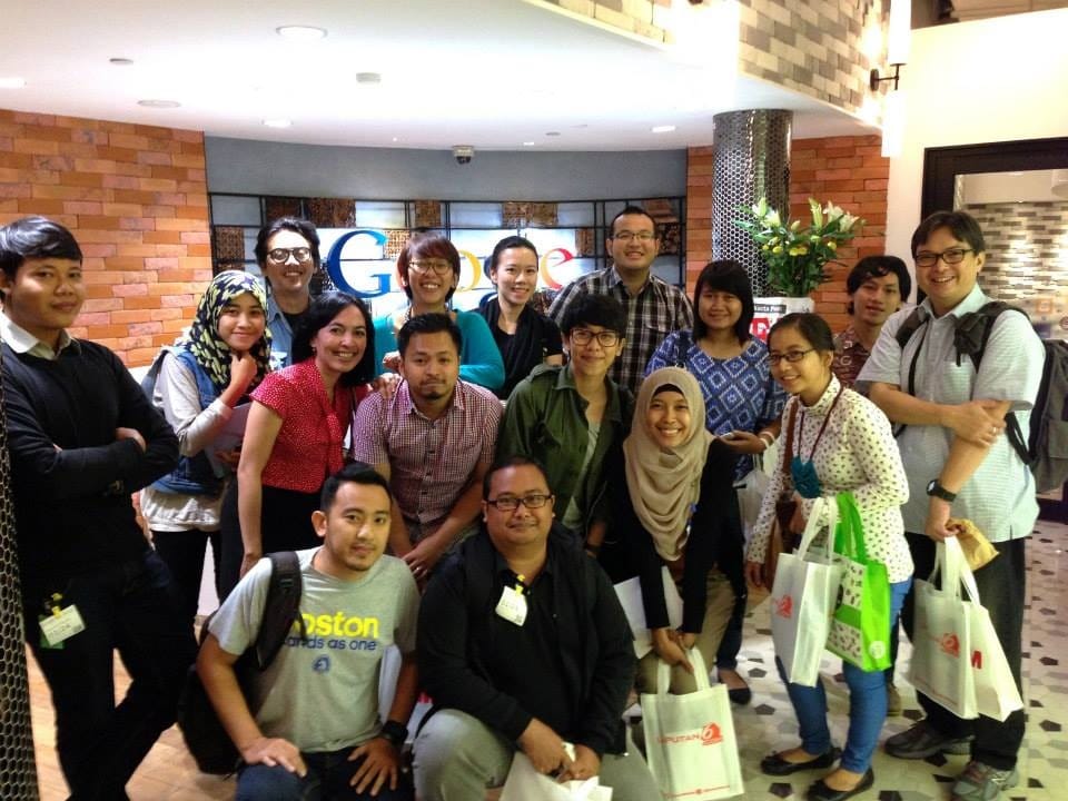 agustafRYD's tweet image. #SMSCHore di kantor Google ID 📷@seno_pramuadji