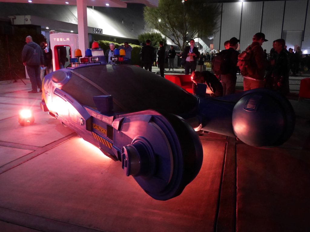 Electrekco On Twitter Live From The Tesla Cybertruck