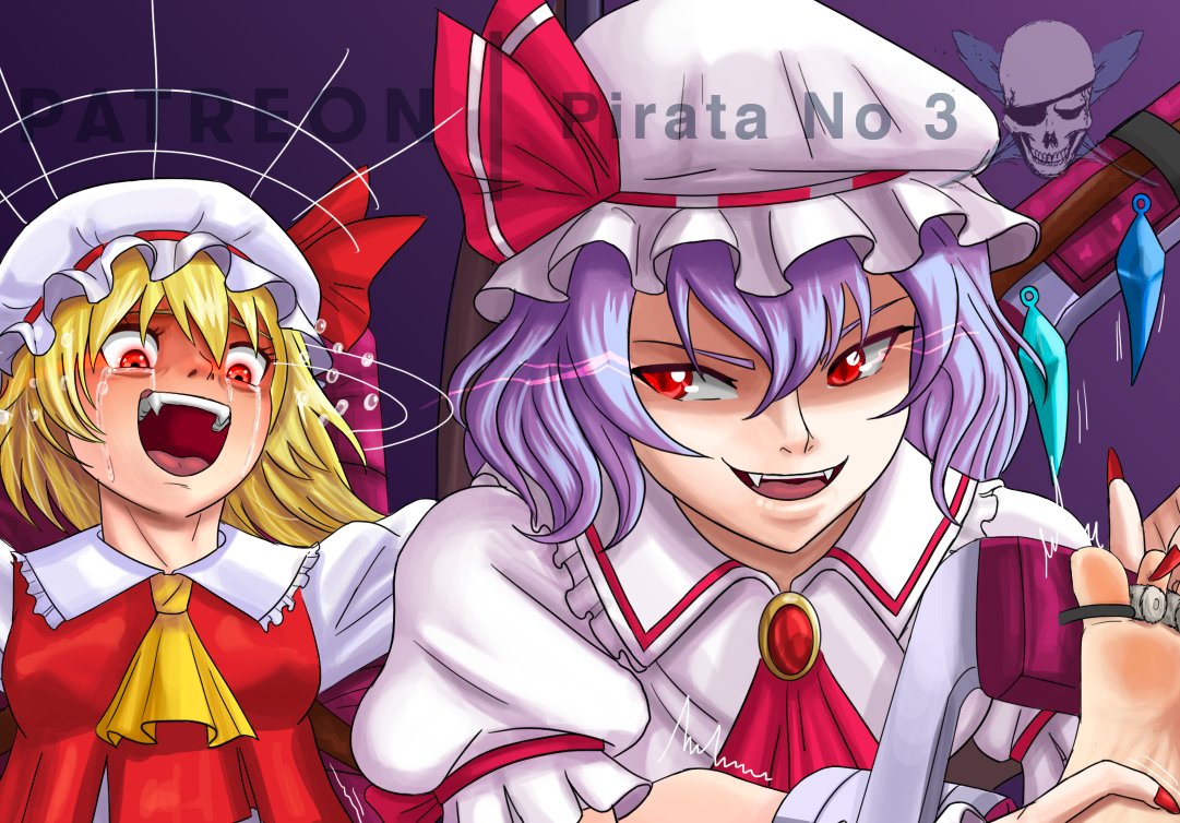 “Latest commission done, Touhou tickles!!! 