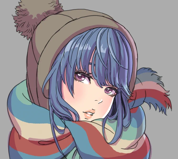ちょっと前に描いたしまりん。 