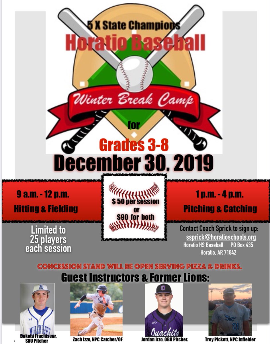 Charlotte R B Izzo (@izzochar) on Twitter photo <a href="/HoratioBaseball/">Horatio HS  Baseball</a> <a href="/HoratioBaseball/">Horatio HS  Baseball</a>