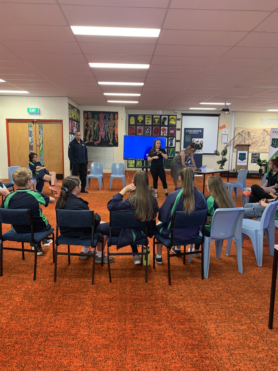 Deadly Choices (@deadlychoices) on Twitter photo Exciting times as <a href="/KaradiCorp/">Karadi Aboriginal Corporation</a> launch the Deadly Choices program at Cosgrove High School
Great 2 see & hear the kids are excited for the program to be rolled out next year
Massive thanks to <a href="/PJohnson993/">Patrick Johnson OLY</a> for making the trip down and <a href="/HurricanesBBL/">Hobart Hurricanes</a> 4 running a few skills & drills Exciting times as <a href="/KaradiCorp/">Karadi Aboriginal Corporation</a> launch the Deadly Choices program at Cosgrove High School
Great 2 see & hear the kids are excited for the program to be rolled out next year
Massive thanks to <a href="/PJohnson993/">Patrick Johnson OLY</a> for making the trip down and <a href="/HurricanesBBL/">Hobart Hurricanes</a> 4 running a few skills & drills