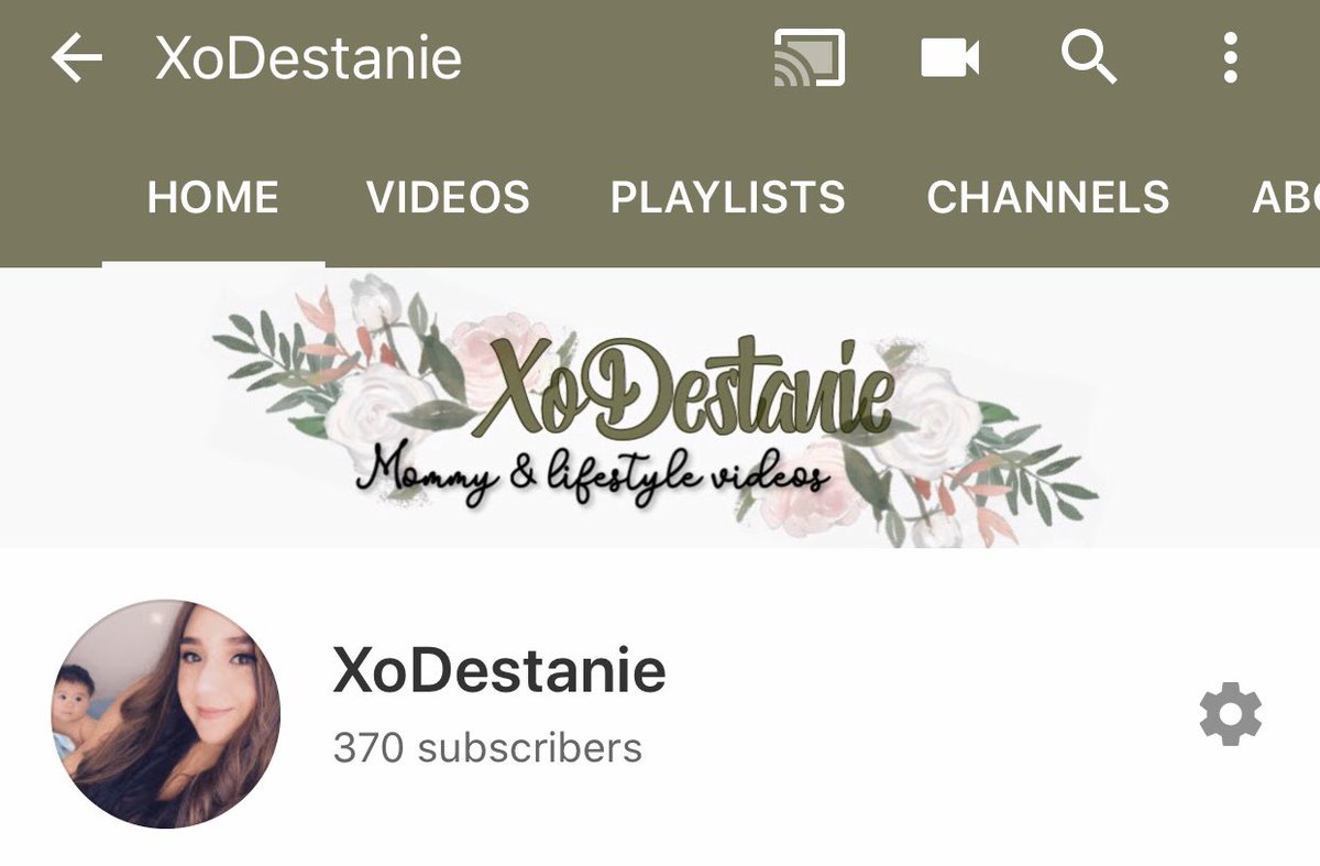 Reached 370 amazing friends today! My goal is 500!! What’s yours?!💟 youtube.com/channel/UCKHCd…