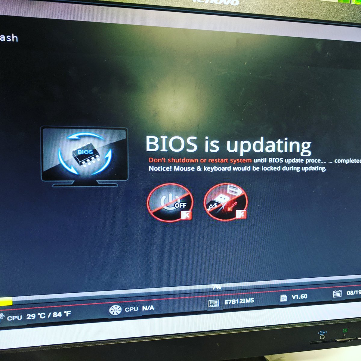 ModMyMods's tweet photo. Just a quick bios update
No fan detected but man that temp is low :)
#bios #update #msi #dragoncenter #z390 #intel #overclock #overclocking #overclocker #overclockclub #pcbuild #custompc #gaming #gamingsetup #gamingpc #tweaking #motherboard https://t.co/mVJiBSs4bQ