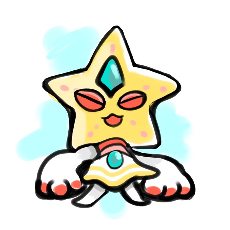 ポケモン ポケモンミリしら図鑑 ヒトデマン 水タイプ 生ごみのイラスト ポケモン ポケモンミリしら図鑑 ヒトデマン 水タイプ 生ごみのイラスト