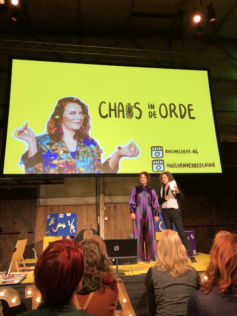Begonnen en nu al inspirerend!! En wat een tof pak Rachel Levi @chaosindeorde #chaosindeorde