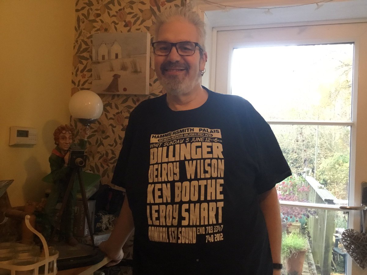 For #TShirtDay I’m wearing my tribute to my favourite #TheClash track (white man) in Hammersmith Palais #6music