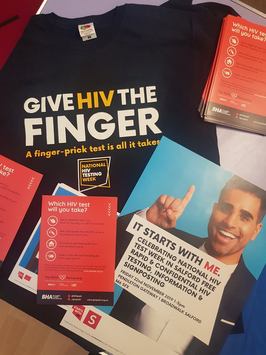 Jen_Buckley86's tweet photo. All set up ready for our event this afternoon at #PendletonGateway @SalfordCouncil come down between 1pm-7pm for free HIV testing #HIVTestWeek #knowyourstatus #spiritofsalford #itstartswithme https://t.co/Cuke58bA9L