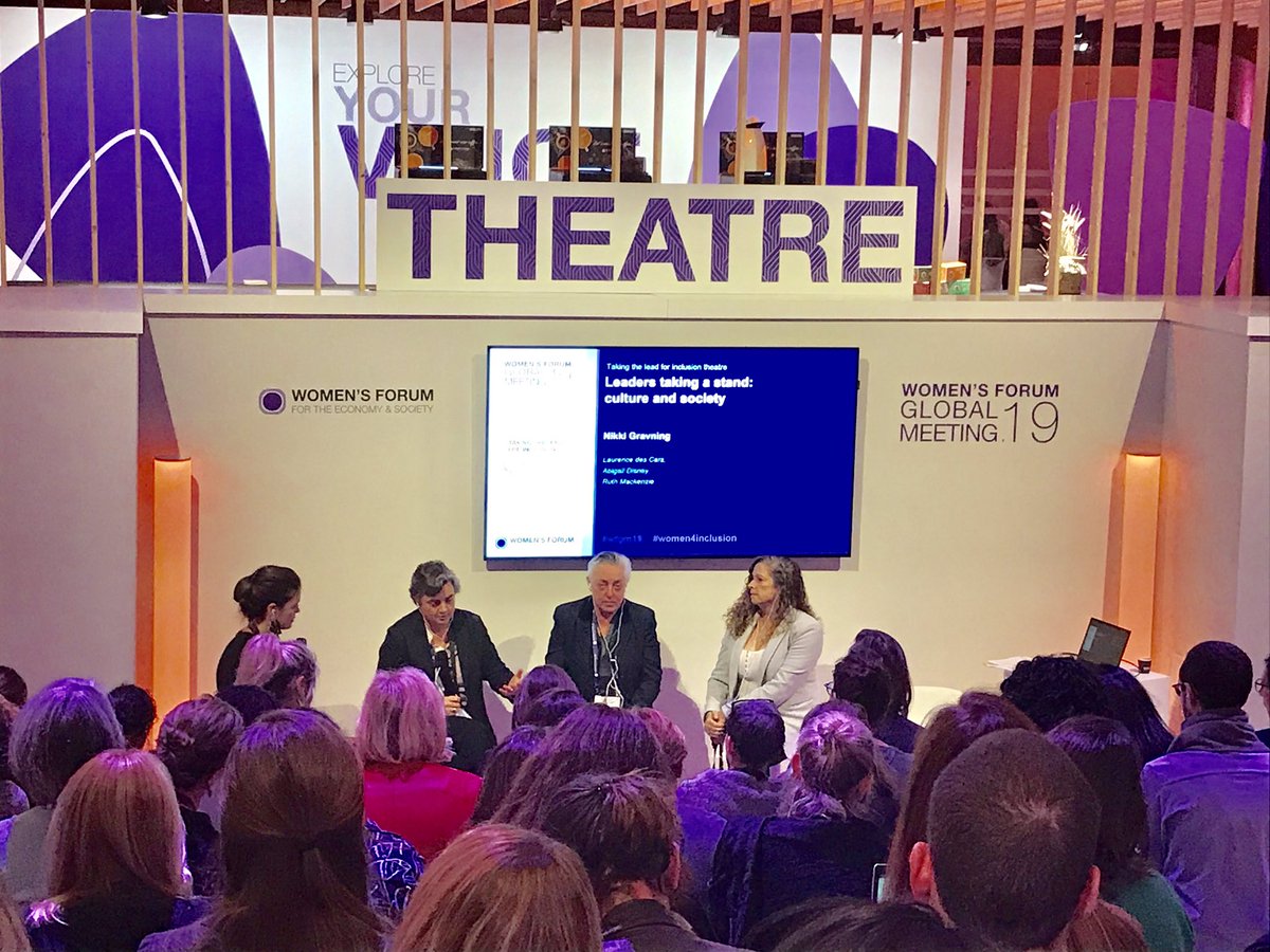 HECParisMasters's tweet image. “It only takes 1,2, 10 or 20 friends who believe they can change the world to begin a revolution” Ruth Mackenzie, Artistic Director of the Théâtre du Châtelet #womensforum #Women4Inclusion