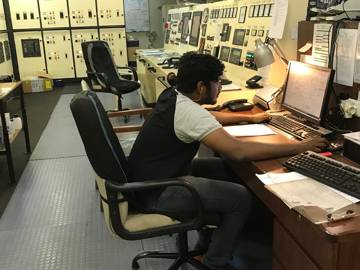 Our Recent onride 3D Scanning &amp; Survey work on a container ship for a #scrubber and #bwts installation completed in 3 days.