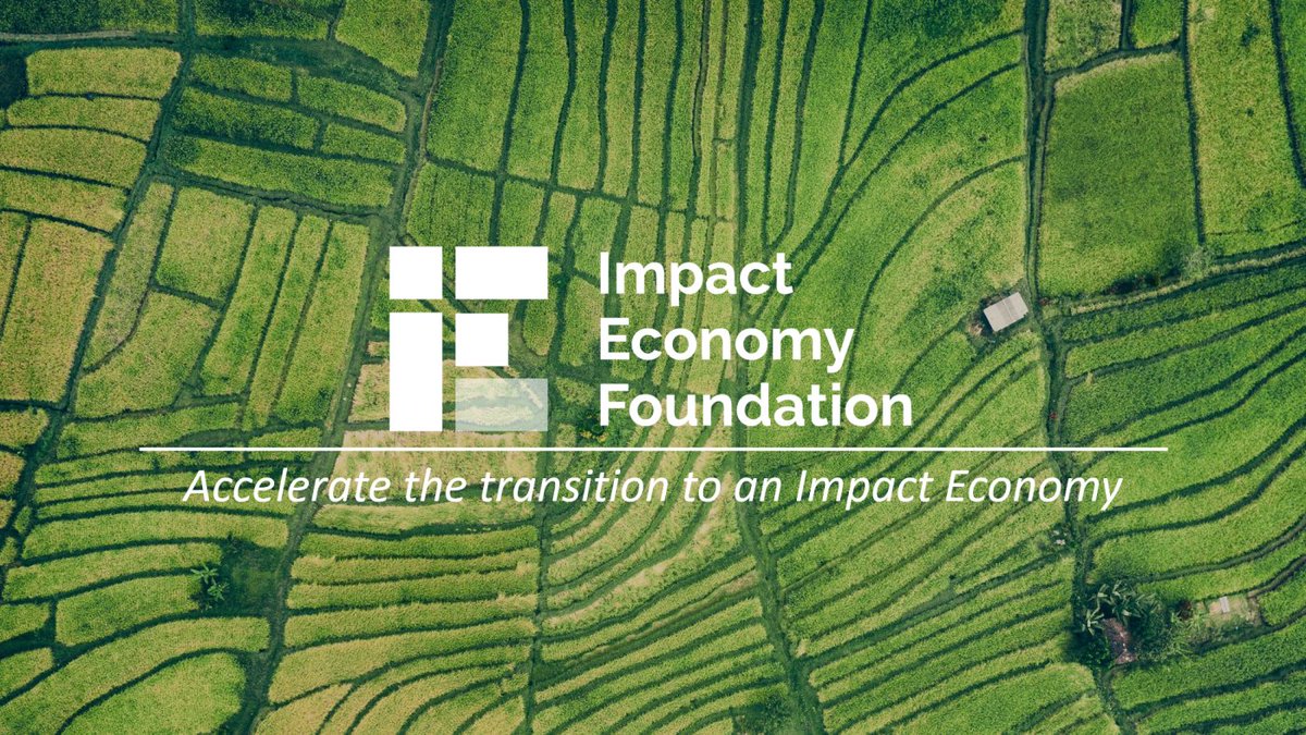 Impact Institute is excited to announce the launch of Impact Economy Foundation. 

The Impact Economy Foundation incubates open-source methods for Impact Statements to accelerate the #impacteconomy. Follow our journey and join the community: impacteconomyfoundation.org