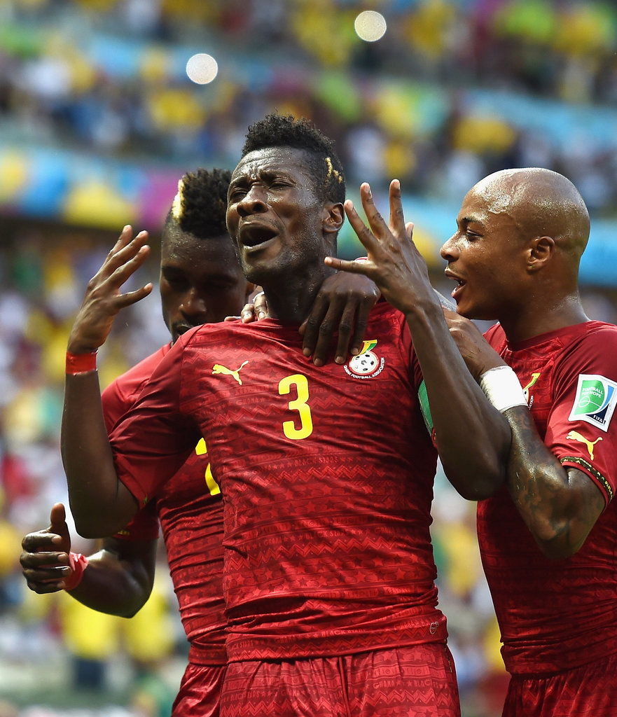 Happy birthday to one of the greatest to have done it. A true legend of our game. 
Asamoah Gyan. 