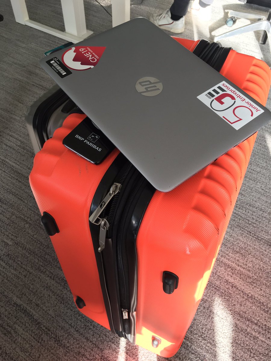 L’équipe BNPParibas est sur le départ pour le CNH #CNH19 <a href="/cnje/">Junior-Entreprises</a> . Hâte de vous retrouver et remettre le prix RSE... <a href="/BNPParibas/">BNP Paribas Group</a> #WeAreJE