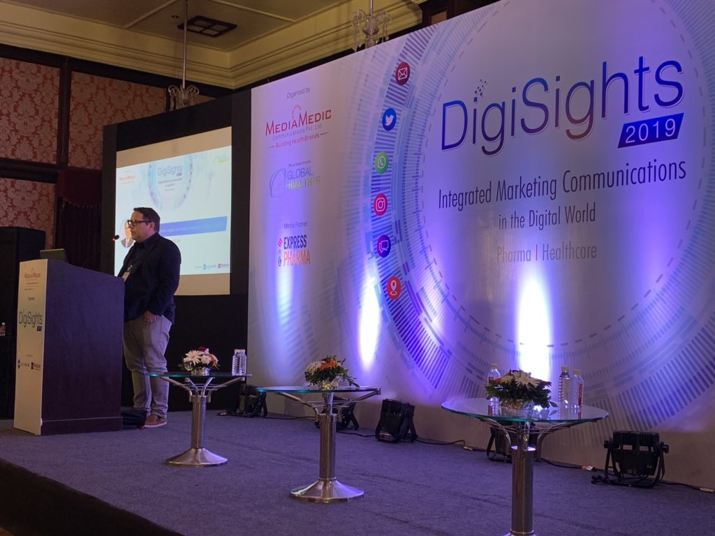 timtgoddard's tweet photo. @jpwilson13 of @SpectrumScience spreading the word about data driven insights and @GetGalileo6 at #DigiSights https://t.co/FmQyZeDyhy