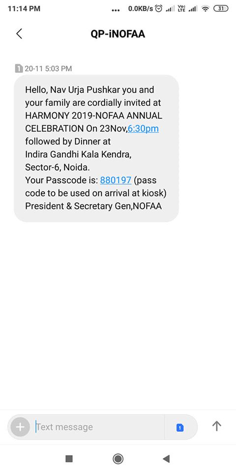 nuys2014's tweet photo. Pride moment for entire team.
Heartfelt gratitude to #Noida_federation_of_apartment_owners_association for recognising superior works of the #Nav_Urja_Yuva_Sanstha by #NOFAA.
💓 thanks to Respected #Rajiva_Lochan_Singh
@dr_maheshsharma
@PankajSinghBJP
@CeoNoida https://t.co/lmlSTMfEmg
