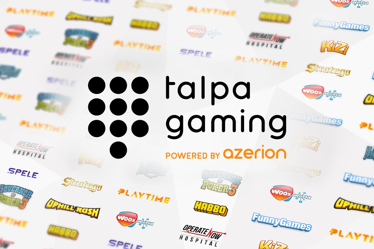 WeAreAzerion's tweet photo. We’re excited to announce our joint venture with @TalpaNetwork: Talpa Gaming powered by Azerion. Together, we will provide #Dutch consumers of all ages with a secure and reliable environment with >9,000 high-quality #casual #games: https://t.co/sOKPLhJGJa https://t.co/0H1zx3LjBZ