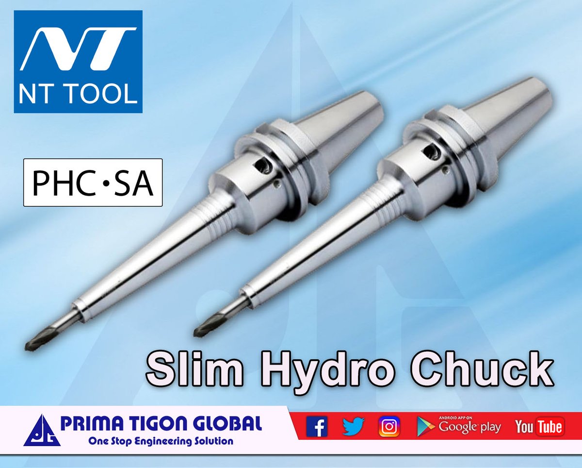 primatgnglobal's tweet photo. Slim Hydro Chuck dioptimalkan untuk menghilangkan gangguan benda kerja di ruang sempit.
Untuk berbagai jenis produk NT Tool bisa cek di e-catalog kami:
https://t.co/wdMKblr4DQ
#primatigonglobal #nttool #millingchuck #NTmevius
#collet #holder #colletholder #cuttingtools https://t.co/sKfMUCBqu6