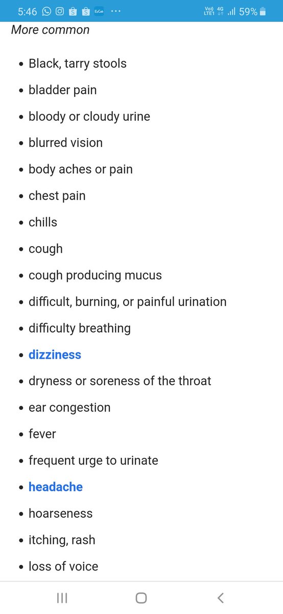 Here are some of the side effects of Infliximab: