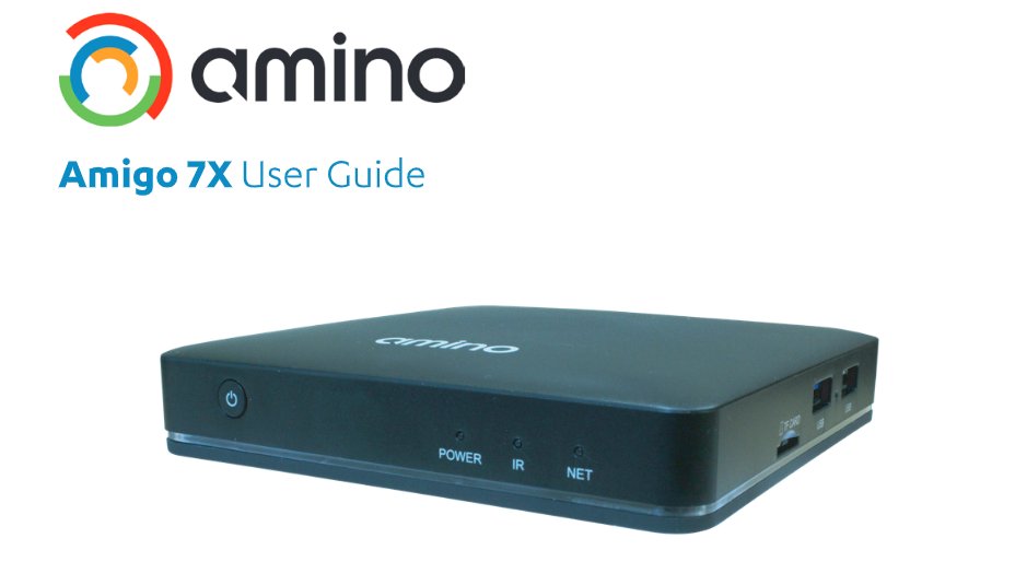 Amino @AminoTV had a small OTT #AndroidTV device called the Amigo