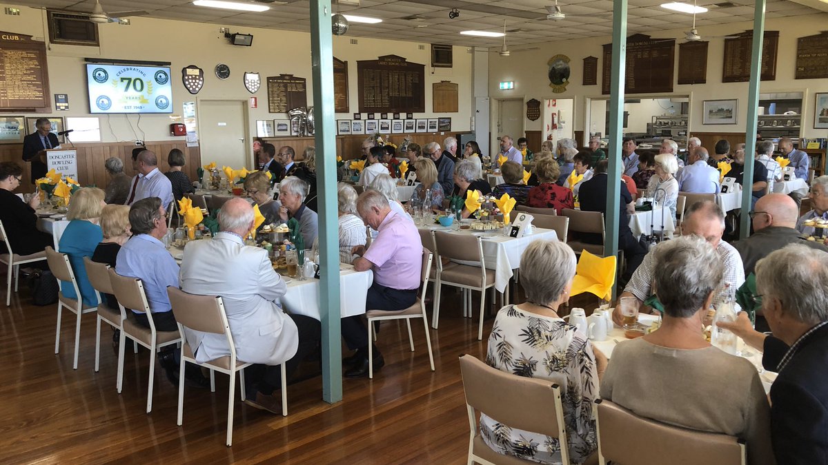 Congratulations  to Doncaster Bowling Club who celebrated 70 years of bowls within the Manningham community. <a href="/ManninghamCC/">Manningham Council</a> <a href="/MatthewGuyMP/">Matthew Guy MP</a> <a href="/kevinandrewsmp/">Kevin Andrews</a>