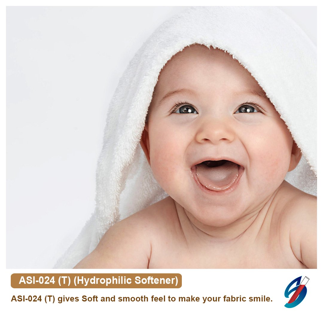auxi_s's tweet image. ASI-024(T) gives the fabric a soft, smooth &amp;amp; healthy feel. It gives a good lubricity resulting in improved drape and fullness of the fabric.#detergent #nonionic #anionic #surfactant #deforming #watersaving #timesaving #improves  #continues #machine #textile #textileauxiliarie