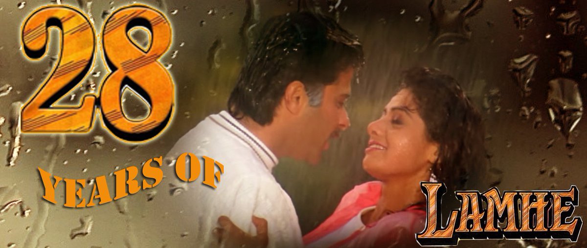 #Lamhe. A great movie released in the wrong generation. It was a daring move for #YashChopra to tackle a taboo topic such as this in a professional mainstream manner!

#28YearsOfLamhe #Sridevi #AnilKapoor #AnupamKher #WahidaRehman #DipakMalhotra #DippySagoo #IlaArun #RichaPallod