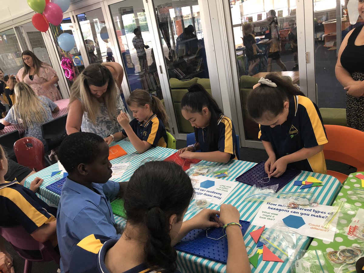 stjosephskwood's tweet image. Students had an amazing day of learning at SJK’s Maths Mayhem today➕➖➗✖️          ‘A little bit of algebra in my life
A little bit of patterns by my side A little bit of number is all I need’