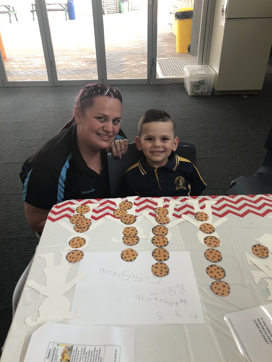 stjosephskwood's tweet image. Students had an amazing day of learning at SJK’s Maths Mayhem today➕➖➗✖️          ‘A little bit of algebra in my life
A little bit of patterns by my side A little bit of number is all I need’