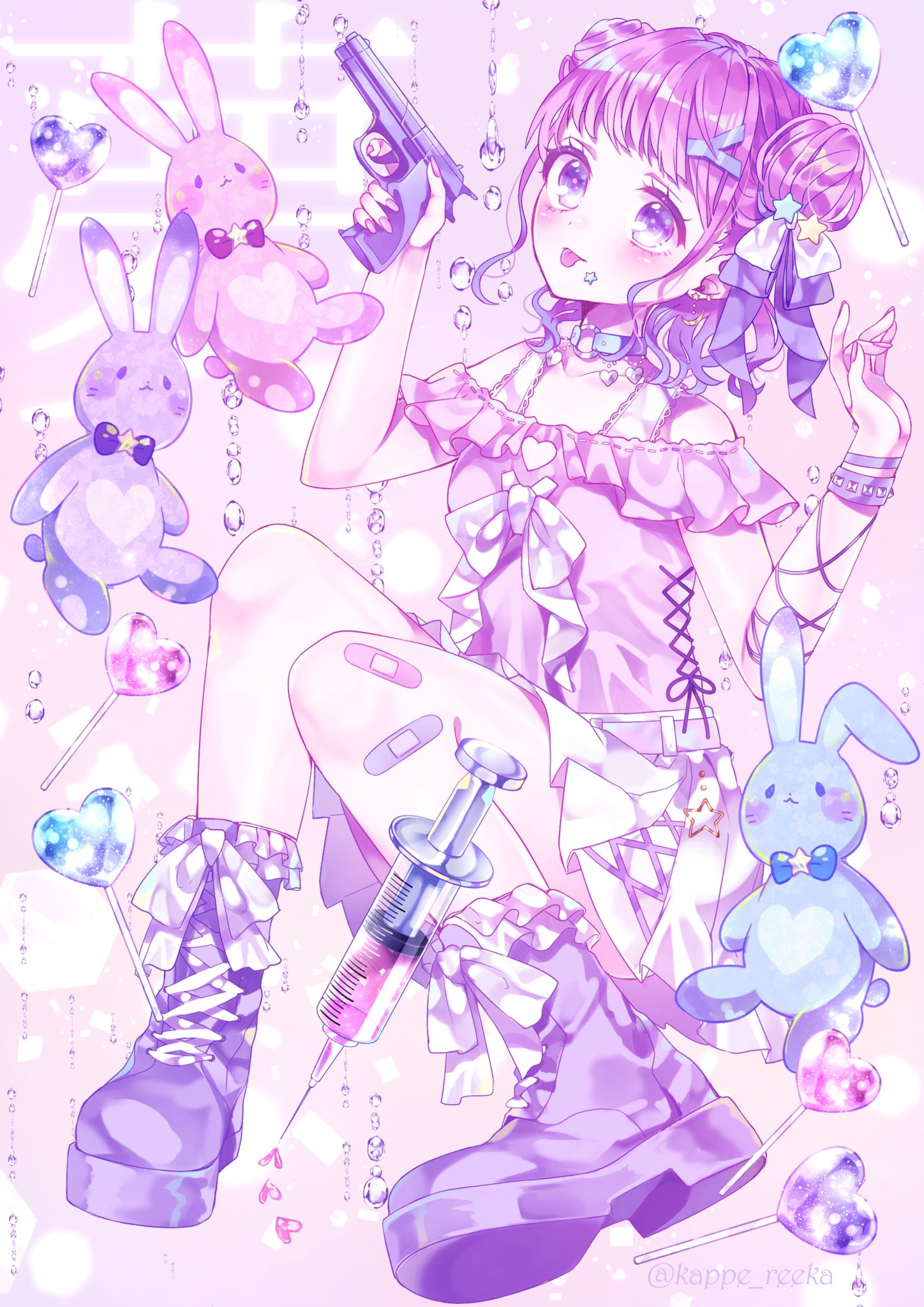 れーかるる ゆめかわいい女 病みかわいい女 どっちが好き 創作 オリジナル 誰かの推し作家になりたい 私の絵柄が性癖に刺さる人に届いてほしい T Co Hhbkbac14h Twitter