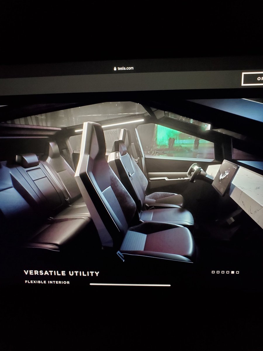 Cyber Truck Interior Tesla Cybertruck Launch Date