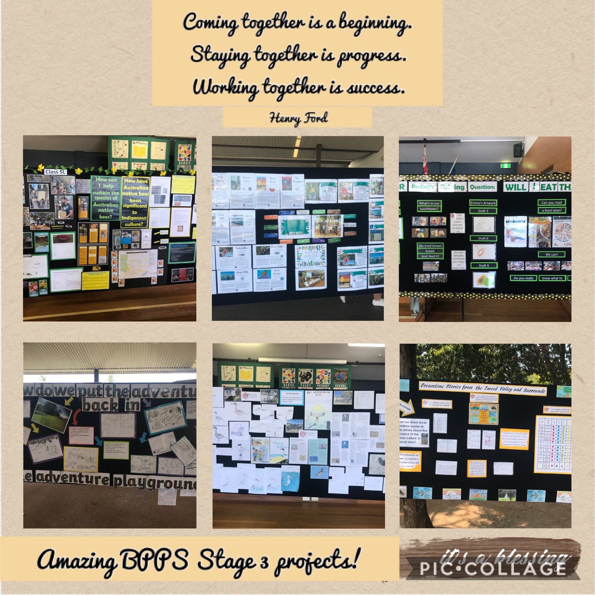 There was such a buzz in the air today at BPPS. Stage 3’s Exhibition of Learning celebrated months of hard work and collaboration. Congratulations to all involved! #BPPS_PL