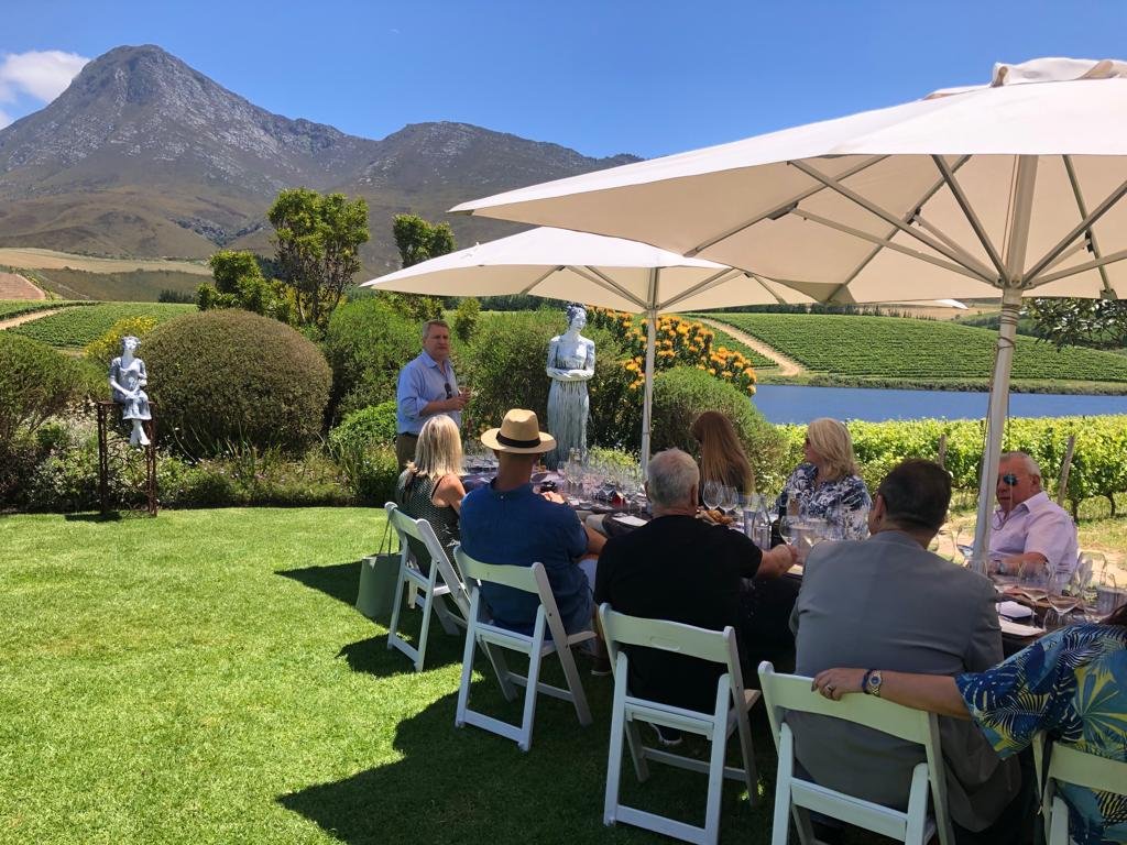 creationwines's tweet photo. We recently had the pleasure of hosting @VintageMouse from @RiedelSA who did a presentation with us on varietal specific glassware. Fascinating! #riedel #hemelenaarde #coolclimate #creationwines #varietalglassware #wine #winetasting https://t.co/qDXOqZwRx3