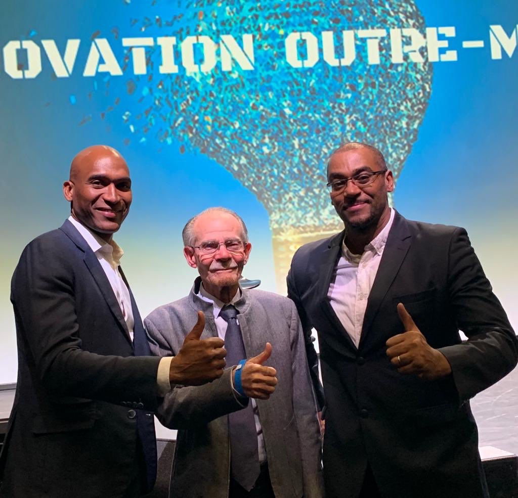 JoelDestom's tweet photo. #InnovationOutremer 😍
Bravo @outremernetwork pour une soirée 5/5 !
Des parrains d’exception @AnnickGirardin @MingpoCAI @samiradjouadi. 
Des lauréats inspirants et une belle team #CTM_Martinique @Chabennou @PhilippeJock. 
Merci @romainganneau @AG2RLAMONDIALE 👍🏽#EngagementSociétal https://t.co/QYhWb7kyXb