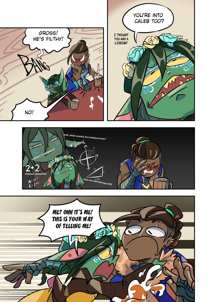 [Read Right to Left]

Inspired by #criticalrole episode 85
I would've loved to draw the whole scene but I am only one man. Just know, BeauJester is valid as fuck and you should really search the tag for all the cute art.
#criticalrolefanart