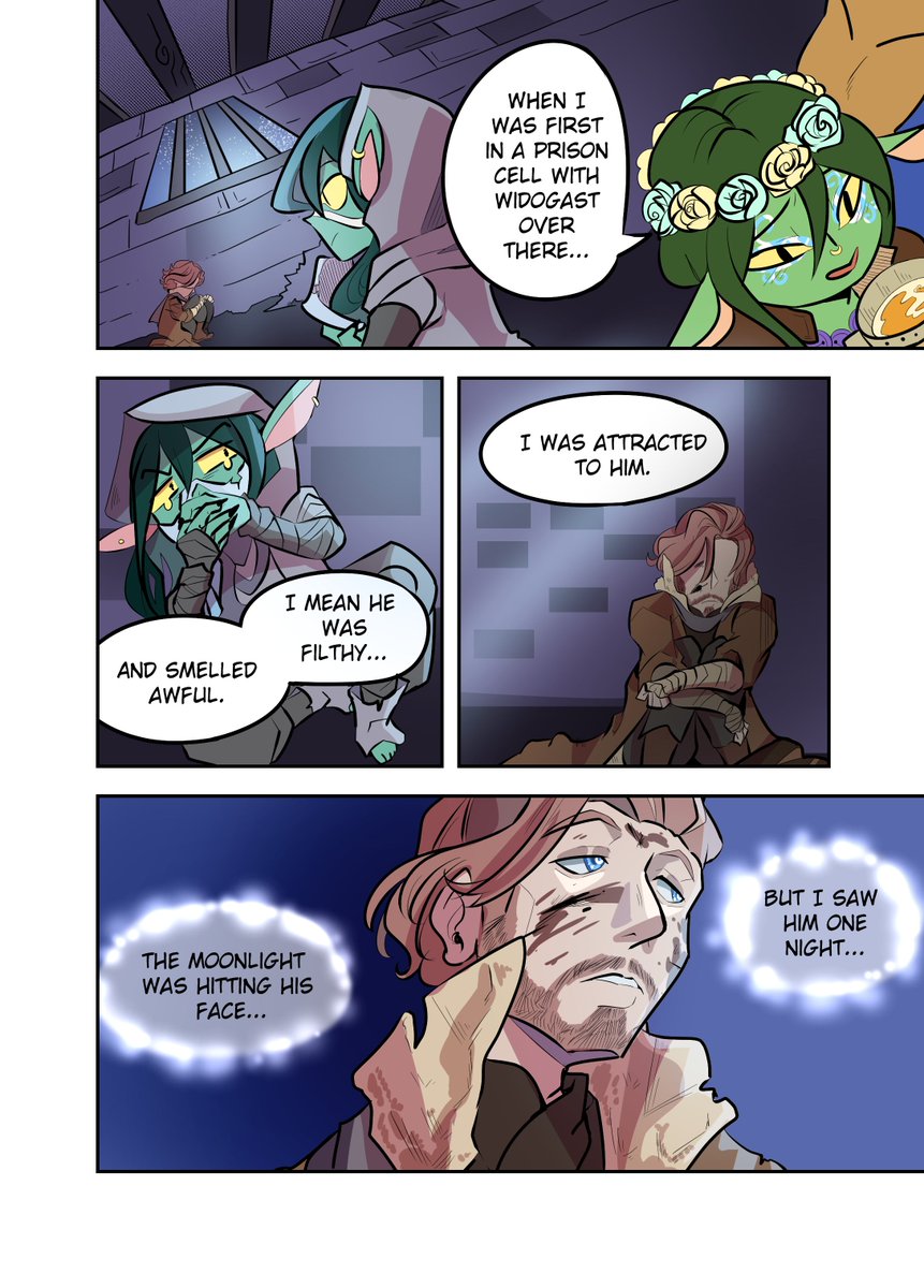 suraelis's tweet photo. [Read Right to Left]

Inspired by #criticalrole episode 85
I would've loved to draw the whole scene but I am only one man. Just know, BeauJester is valid as fuck and you should really search the tag for all the cute art.
#criticalrolefanart https://t.co/9wAkjkZPaR