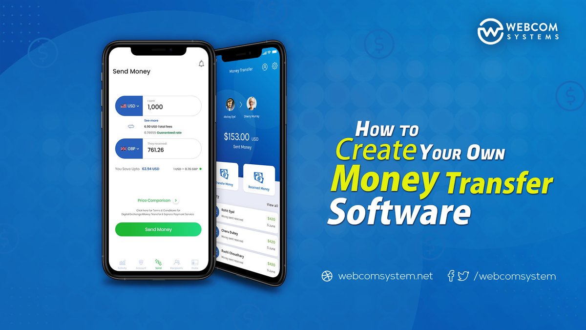 webcomsystem's tweet image. How to Create Your Own Money Transfer Software?

webcomsystem.net/blog/how-to-cr…

#WebcomSystems #MoneyTransfer #MoneyTransferSoftware #MoneyTransferApp #AppDeveloper #MobileApp #RemittanceSoftware #b2b #BusinessPlan #FridayFeeling #Cybertruck #FridayThoughts
