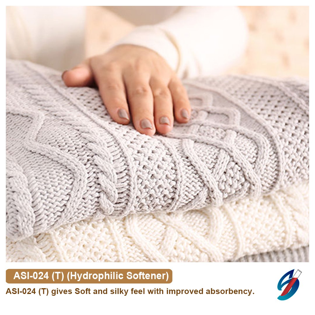 auxi_s's tweet photo. ASI-024(T) is a novel micro emulsion which imparts pristine softness to the fabric and gives it a luxurious feel enhancing the absorbency.#detergent #nonionic #anionic #surfactant #deforming #watersaving #timesaving #improves #continues #machine #textile #textileauxiliaries https://t.co/uNX1XRLj5n