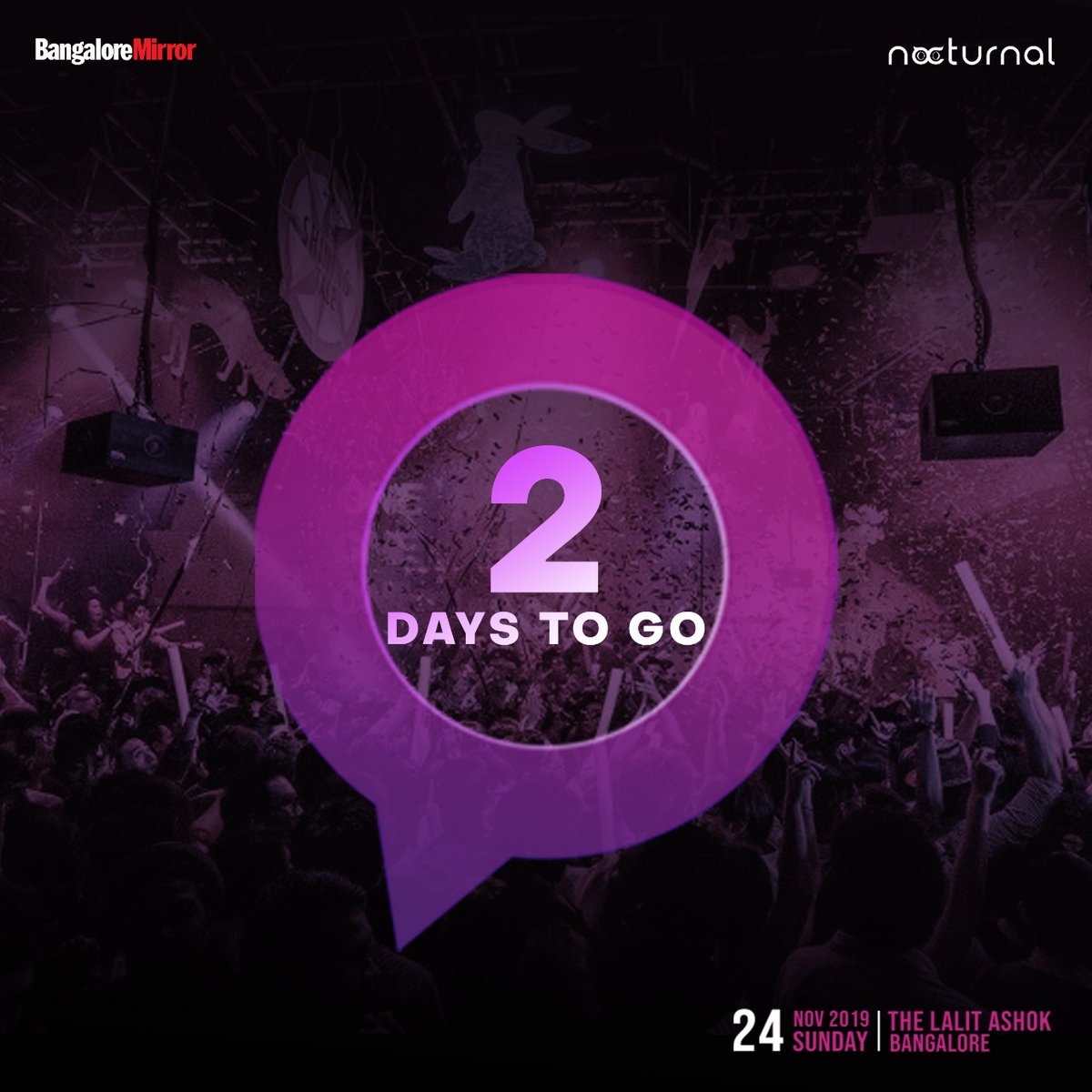 We're just 2 days away for #FiveSixZero2019 💃🏾
Bangalore, we hope you're ready for India's craziest festival! We have some of the most epic artists ready to set our stages on fire, so don't miss this one. 🔥🔥
Tickets: bit.ly/FSZ2019
More info: fivesixzero.in